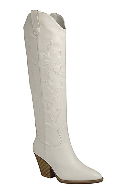 Casual Knee Western Boots