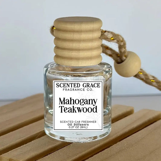 Mahogany Teakwood Car Diffuser