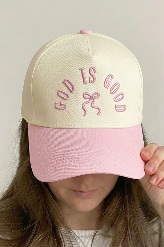 GOD IS GOOD Embroidered Hat