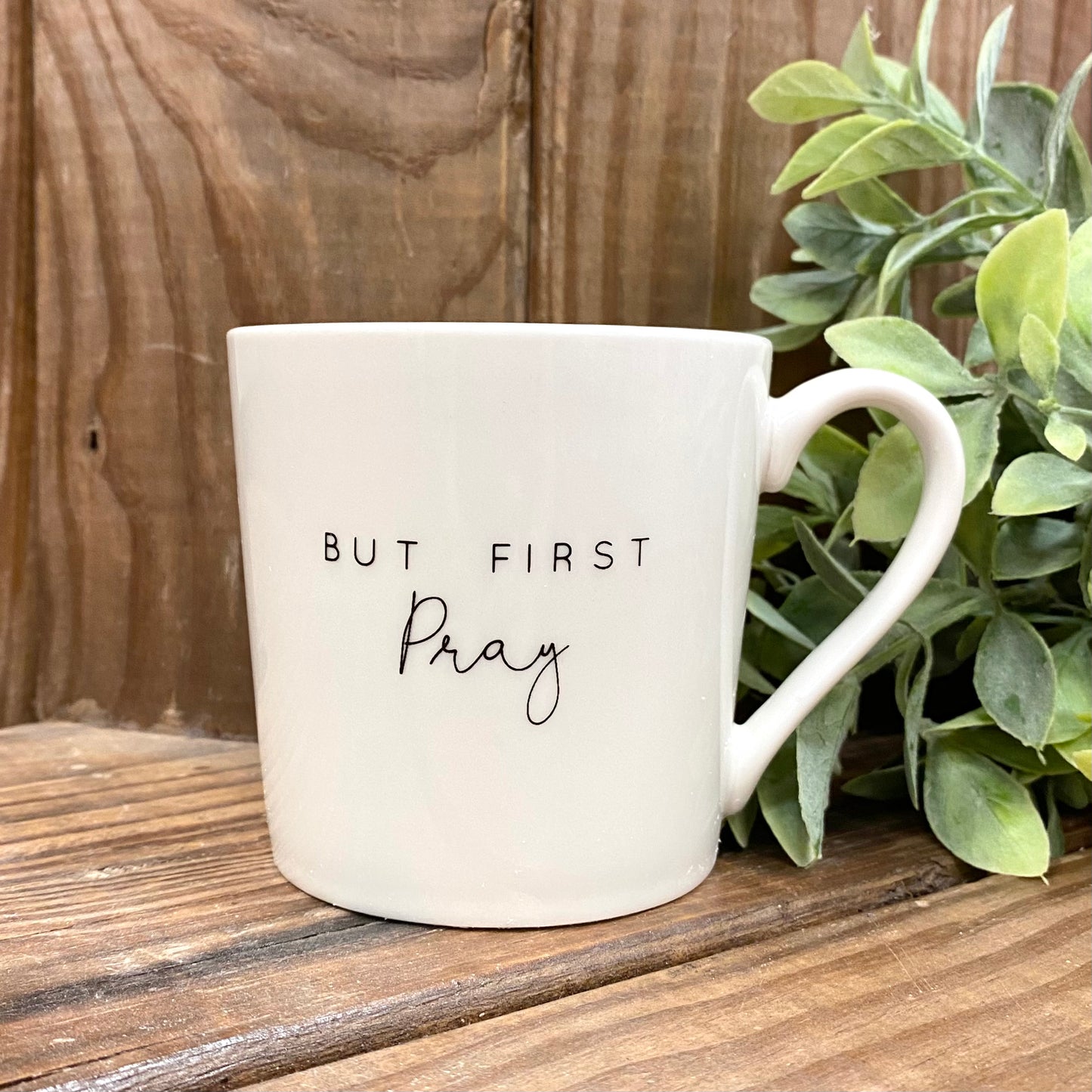 Café Mug - But First Pray