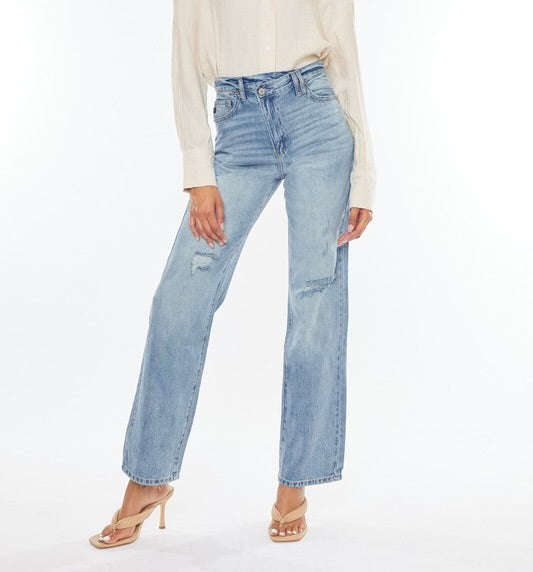 90's Straight Leg Jeans by KanCan