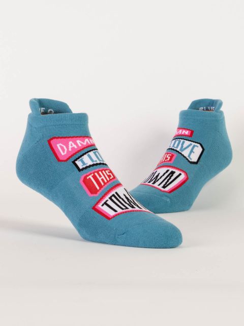 Love This Town Sneaker Socks