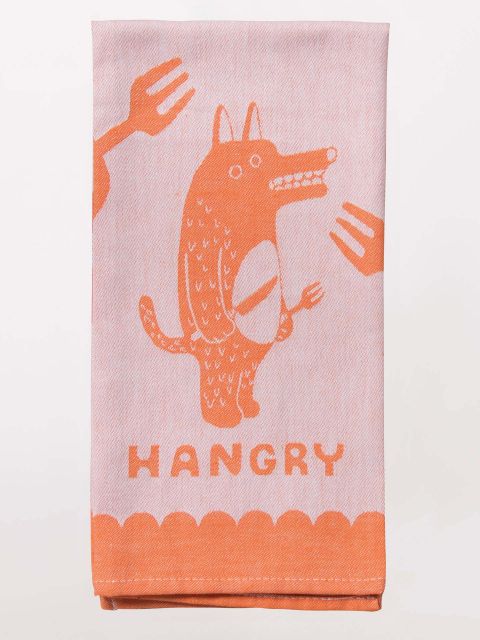 "Hangry" Dish Towel