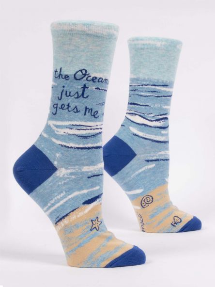 The Ocean Just Gets Me- Socks