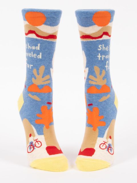 She Had Traveled Far Socks