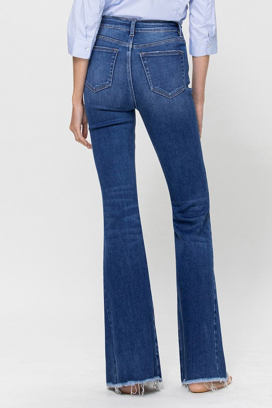 High Rise Flare Jeans by Vervet