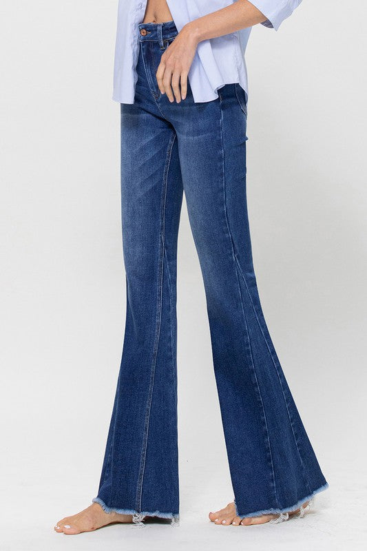 High Rise Flare Jeans by Vervet