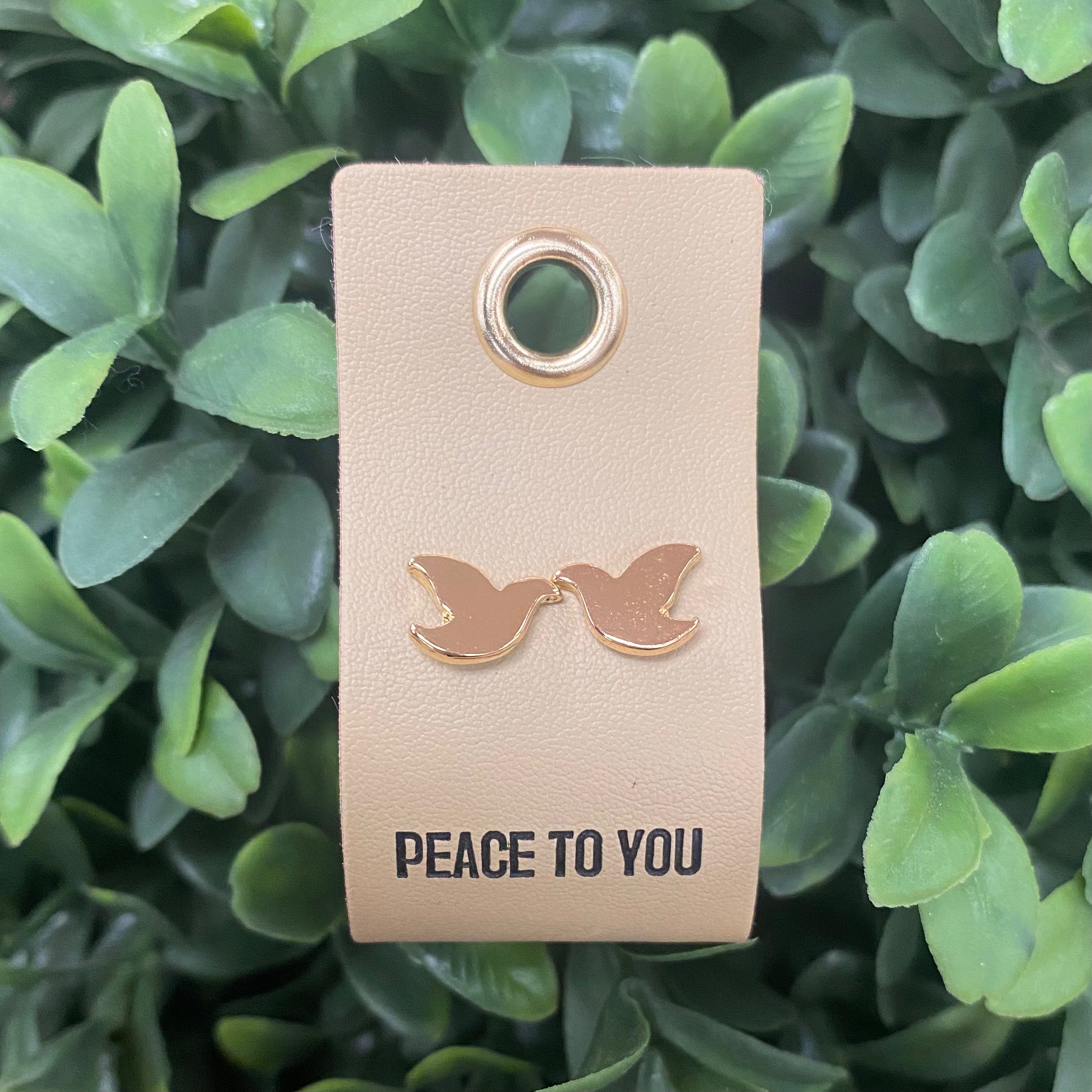 Dove Stud Earrings