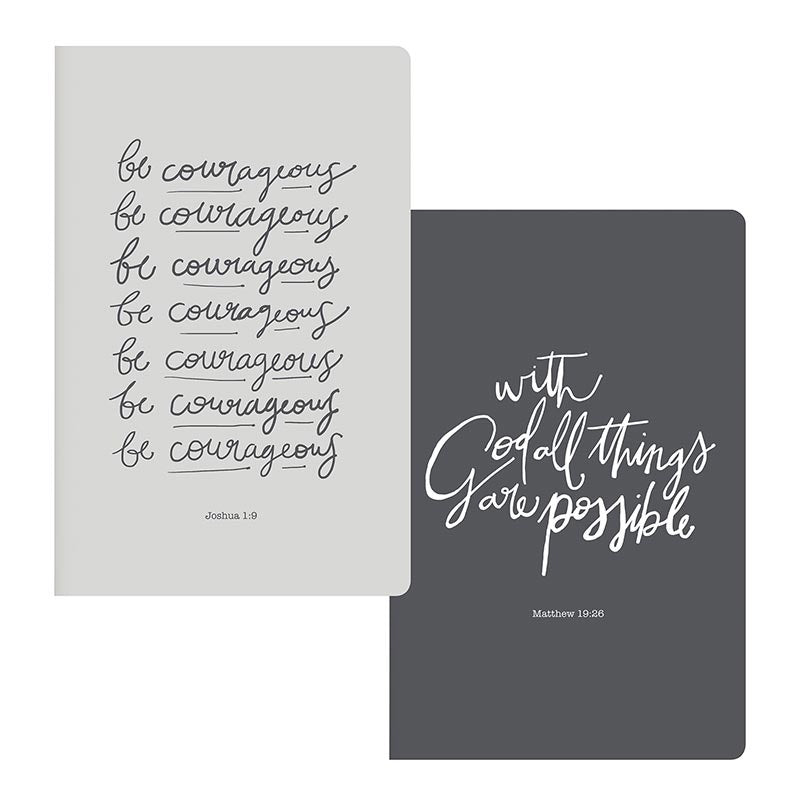 "Be Courageous" Notepad Set