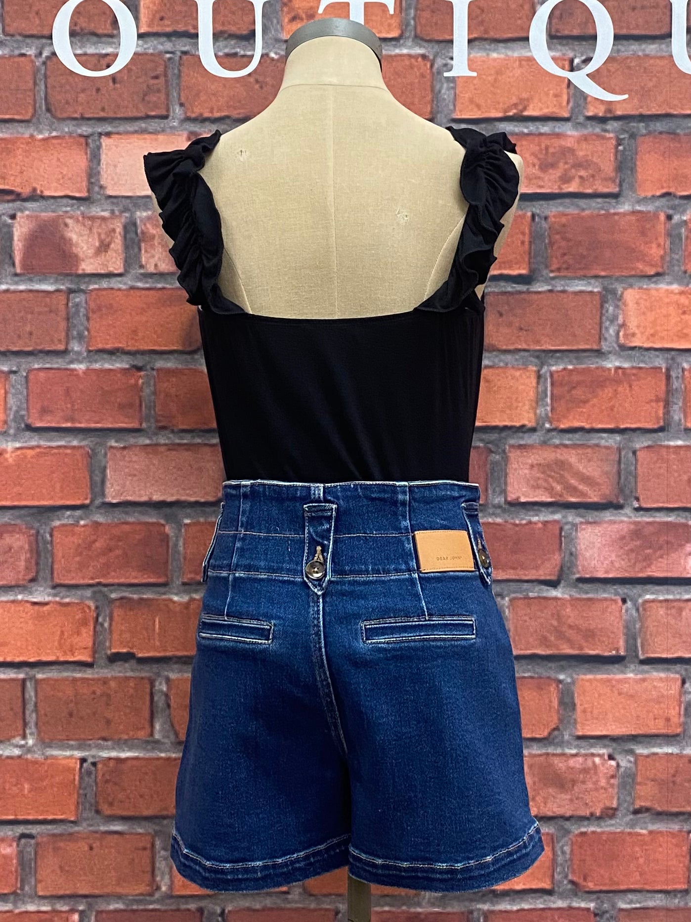 Bodysuit with Ruffle Detail