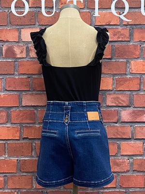 Bodysuit with Ruffle Detail