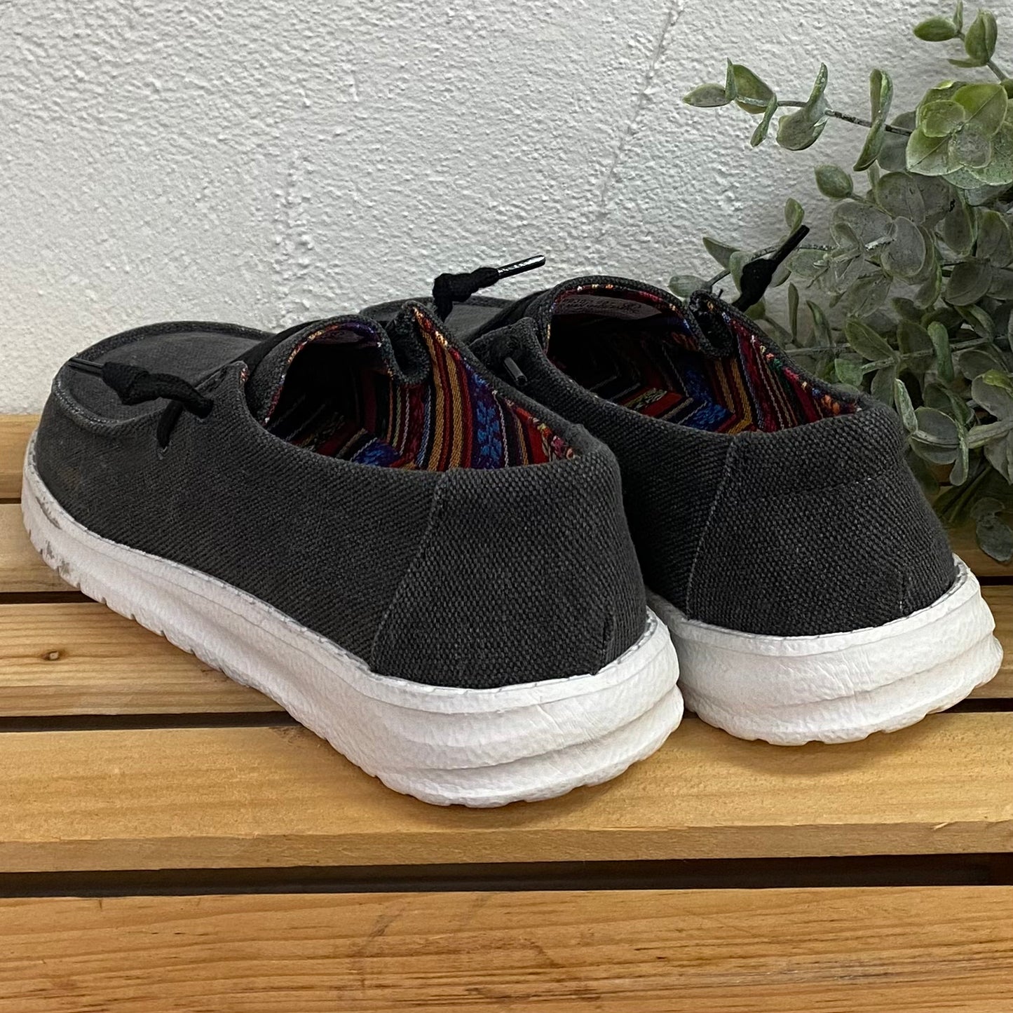Gypsy Jazz "Holly 5" Washed Black Sneakers