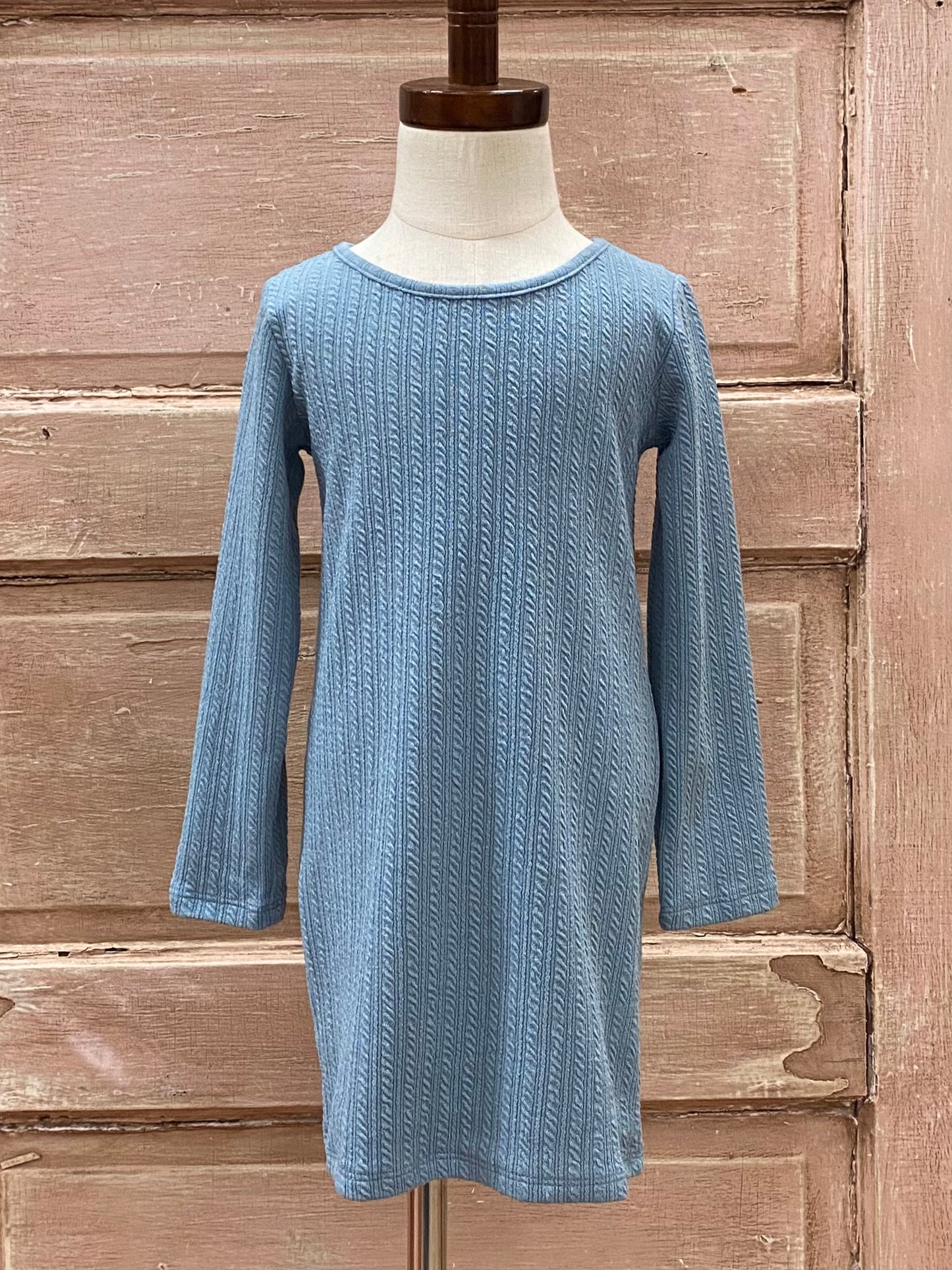 Mommy & Me Cable Knit Sweater Dress