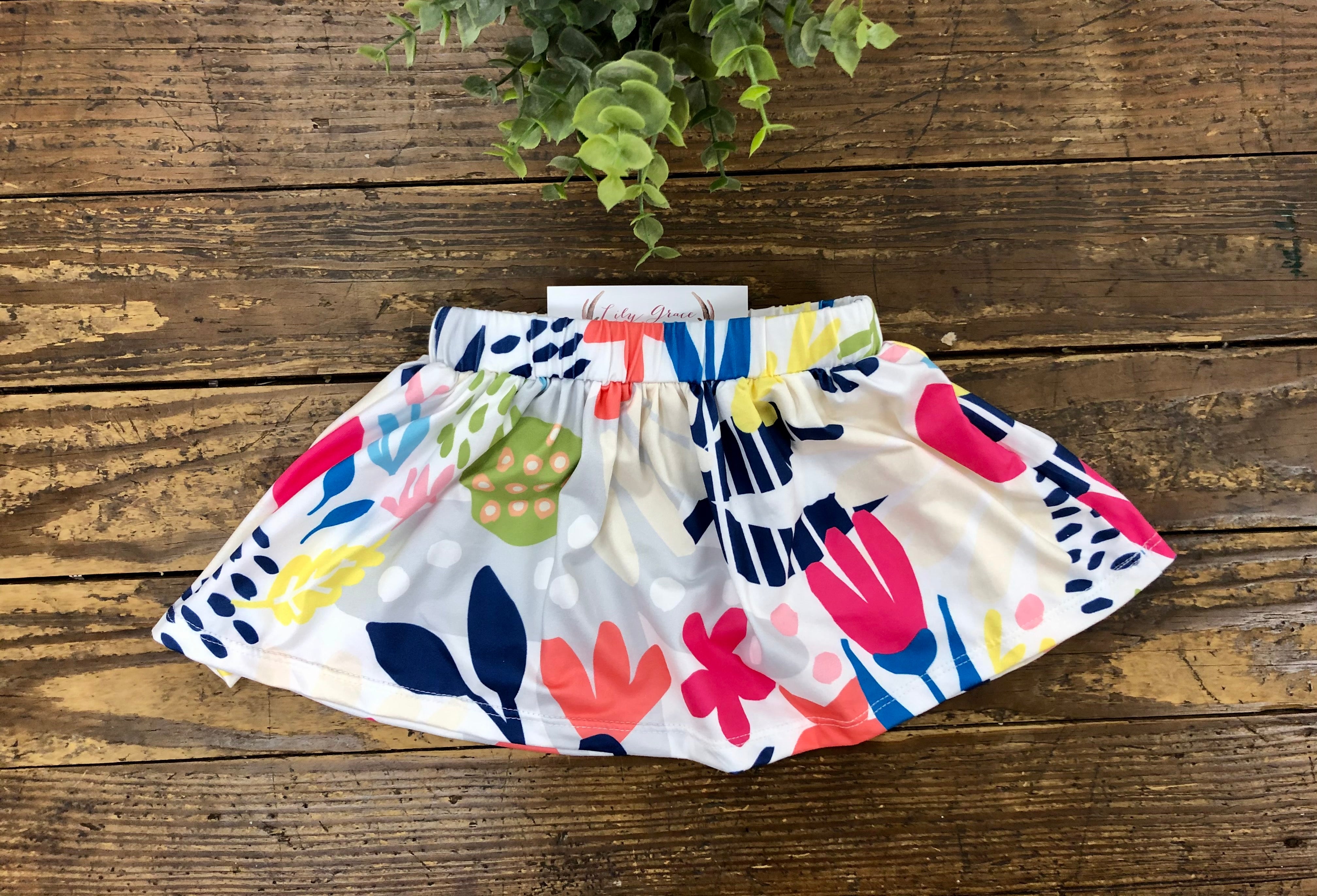 Floral Twirl Skirt