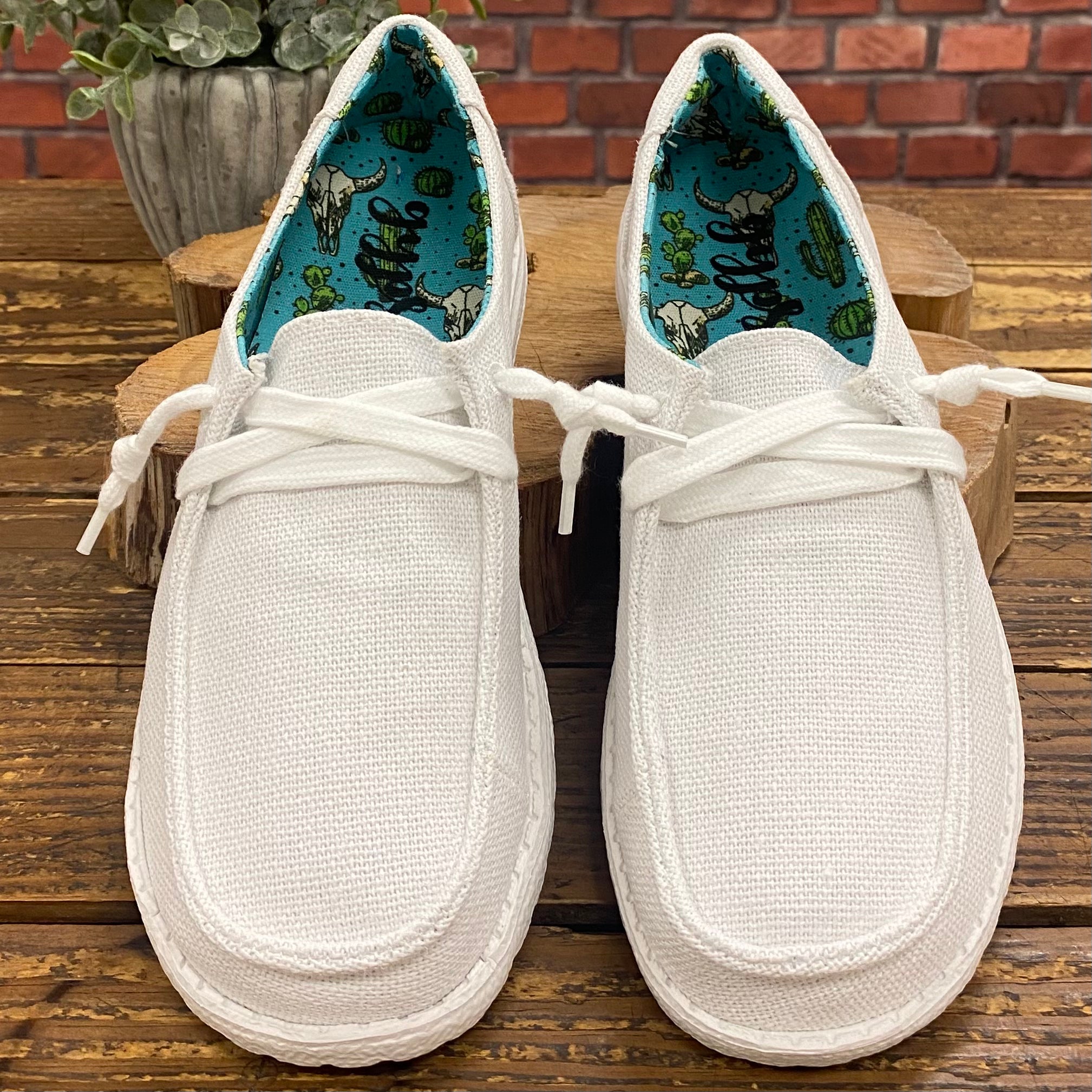 Gypsy Jazz "Holly 5" White Sneakers