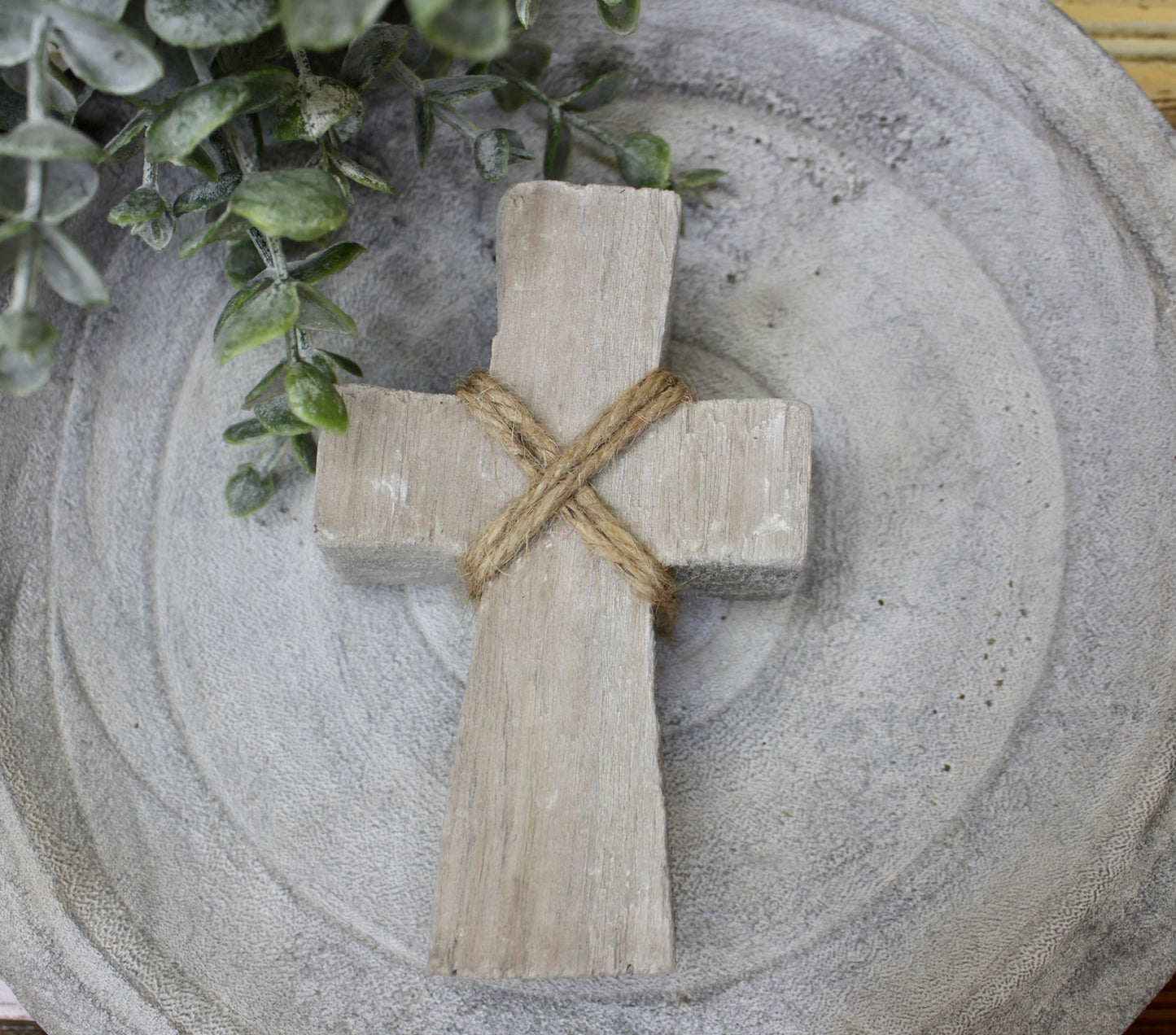 Small Wood Standing Cross