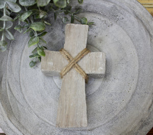 Small Wood Standing Cross