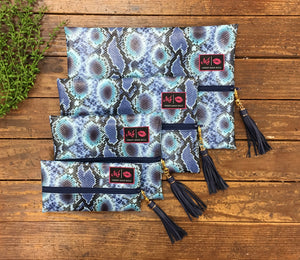 Viper Indigo - Makeup Junkie Bag