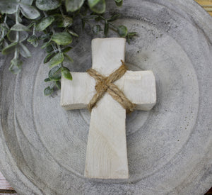 Small Wood Standing Cross