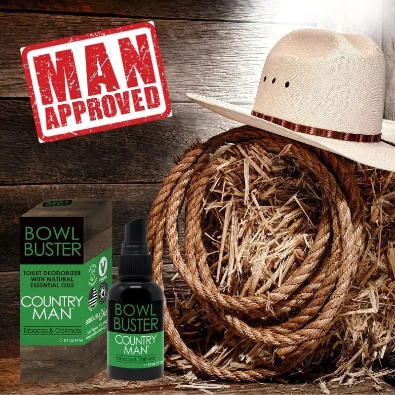 Bowl Buster Toilet Spray | Country Man