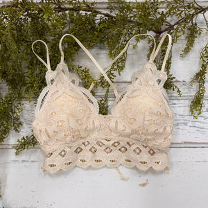 Crochet/Lace Bralette
