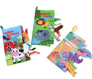 Animal Tails Cloth Books